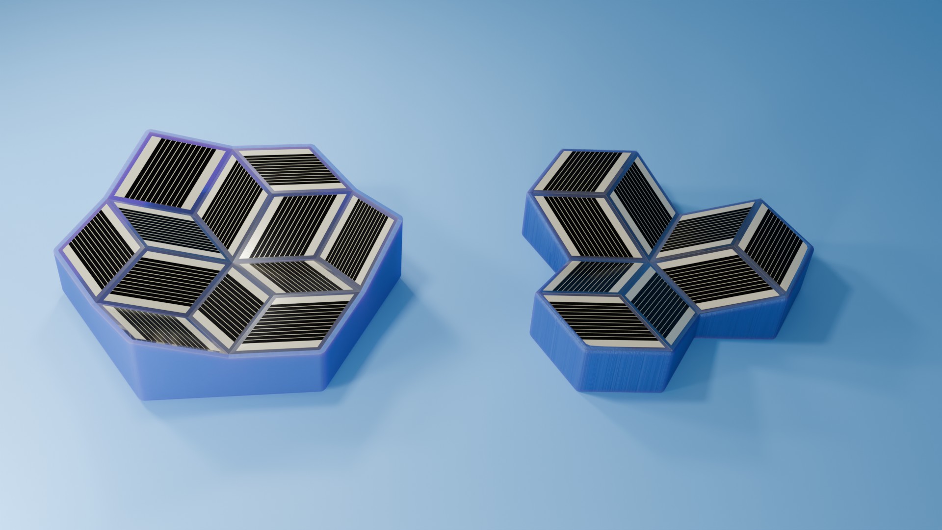 Perovskite Solar Module — hexagonal modular photovoltaic design