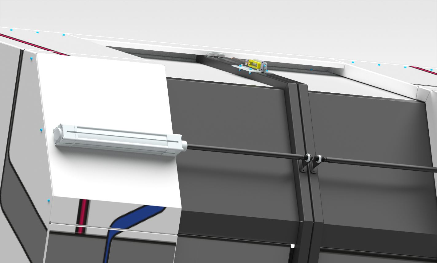 SXS512 enclosure — perforation detail